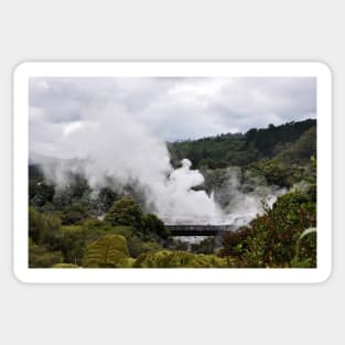 Nouvelle Zélande - Rotorua, Te Puia Sticker